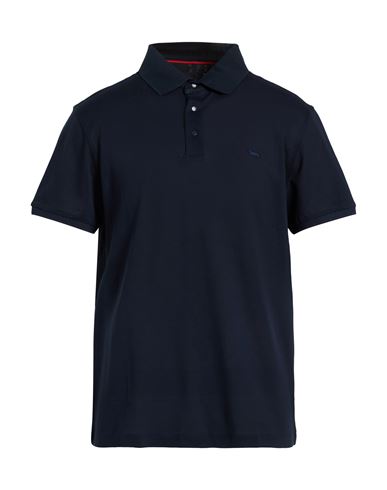 Man Polo shirt Midnight blue Size M Cotton