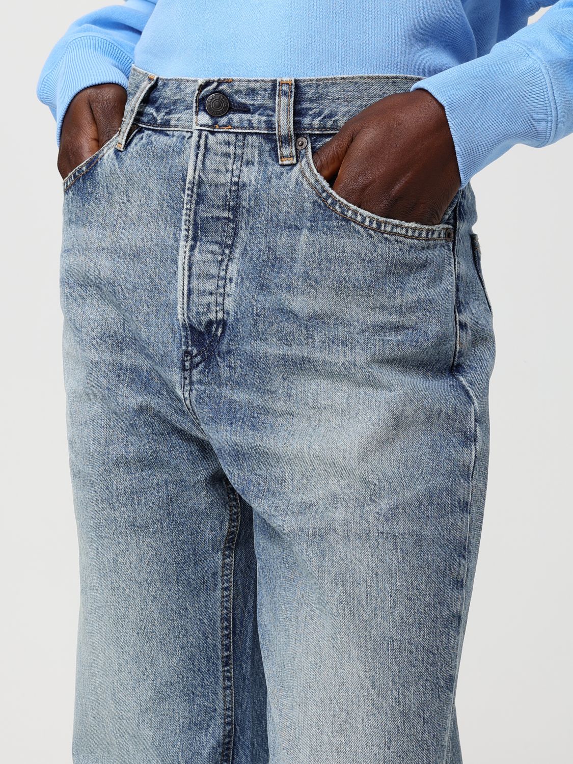 Jeans Woman color Denim