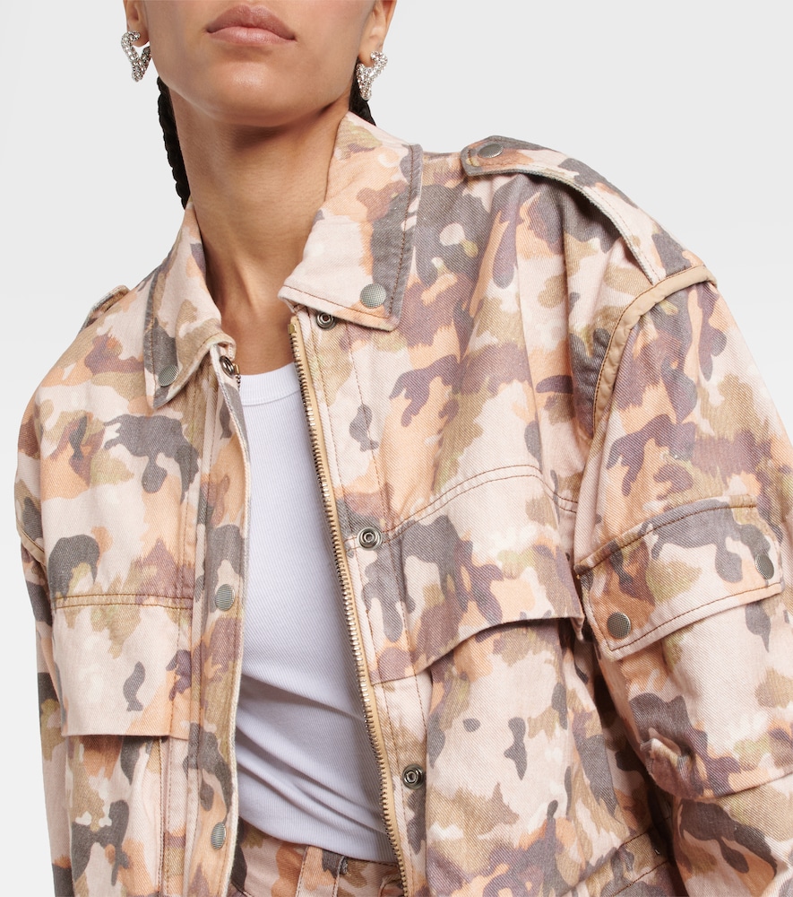 Elize printed cotton jacket