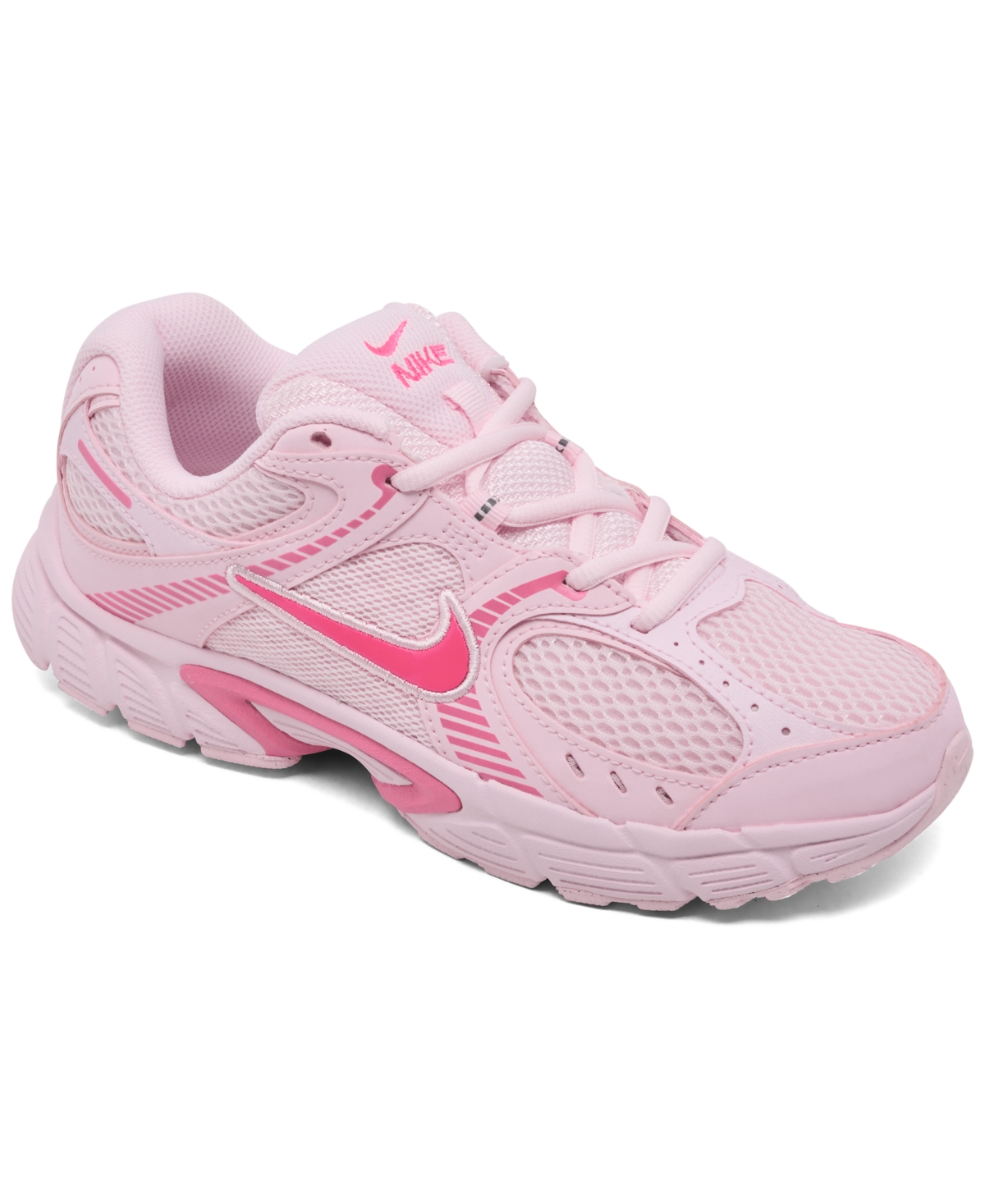 Big Kids V5 Rnr Casual Sneakers from Finish Line - Pink Foam, Hyper Pink