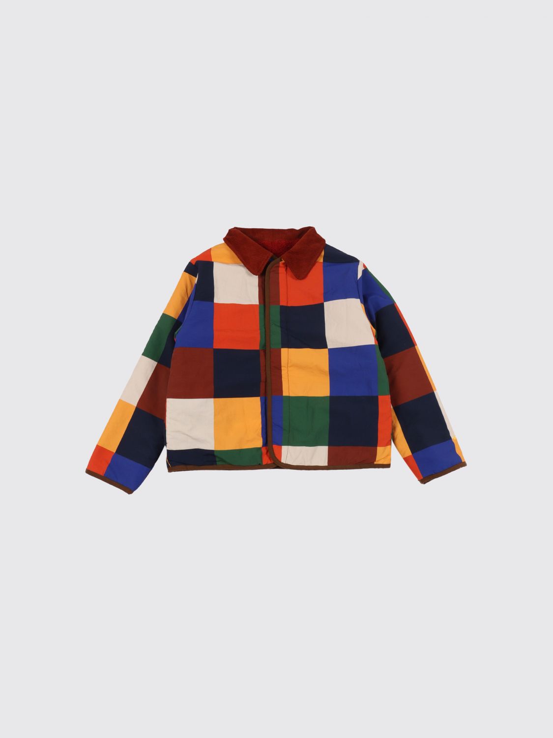 Coat Kids color Blue