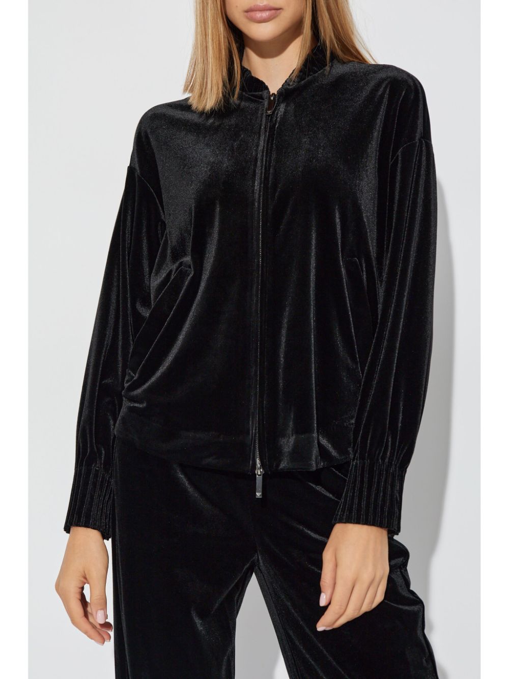 Chenille Bomber Jacket