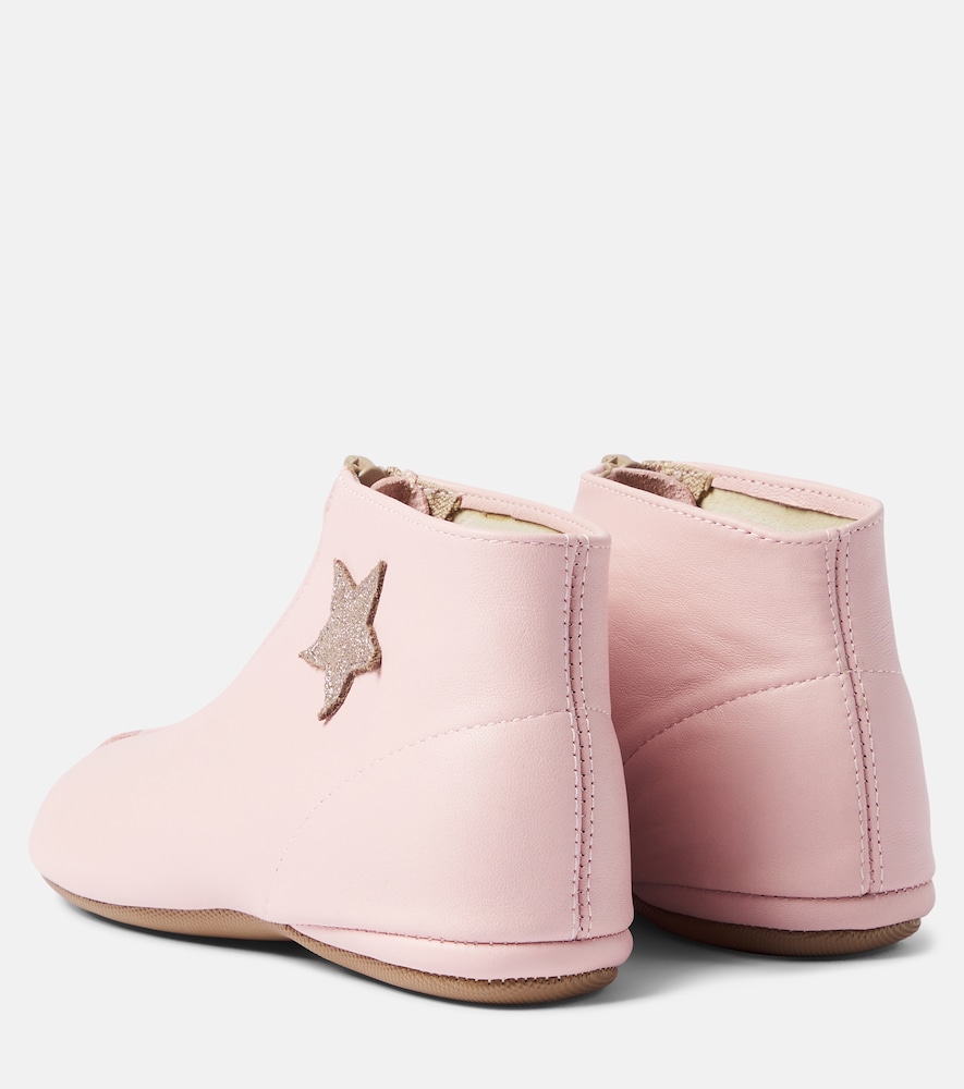 PèPè Camelia leather ankle boots