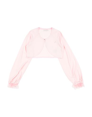 Kid Girl Wrap cardigans Light pink Size 14 Viscose, Elastane