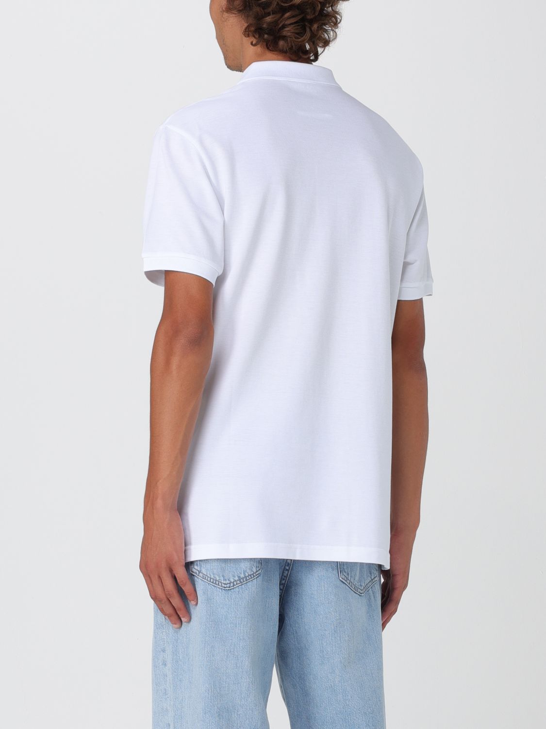 Polo Shirt Men color White