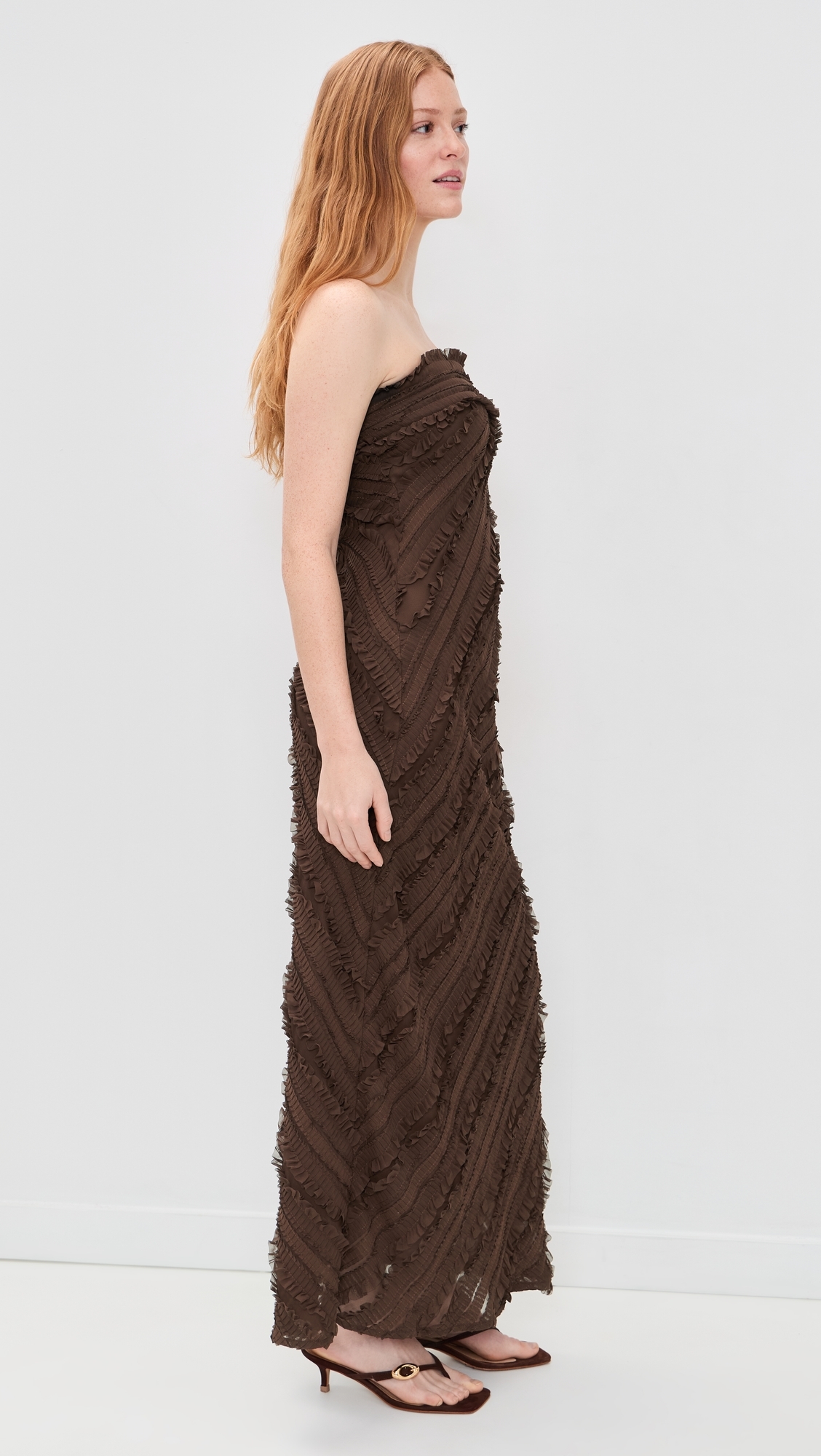 Strapless Maxi Dress Butter