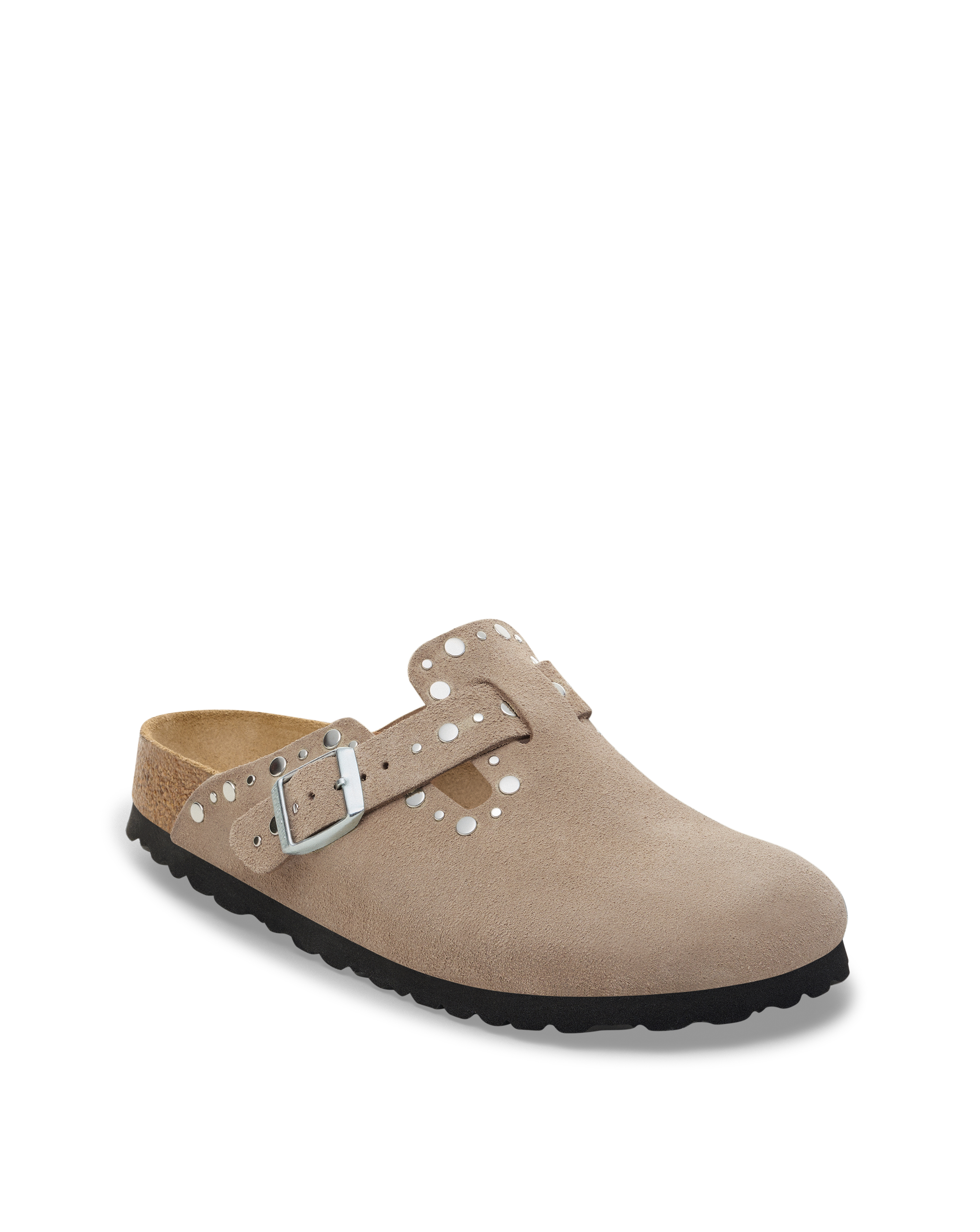 Birkenstock Boston Suede Rivet Mule