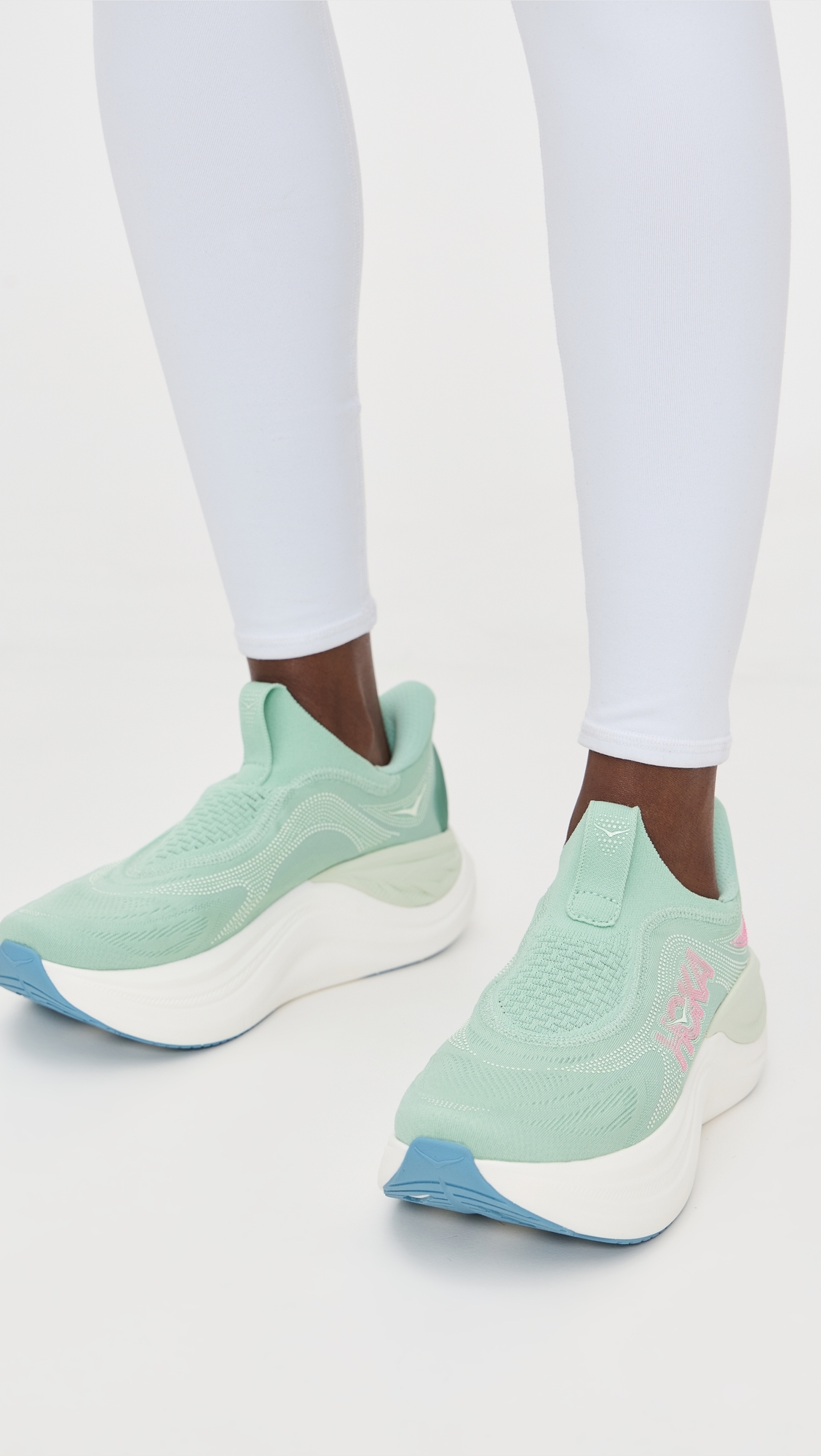 Skyward Laceless Sneakers Jadeite/Sea Glass