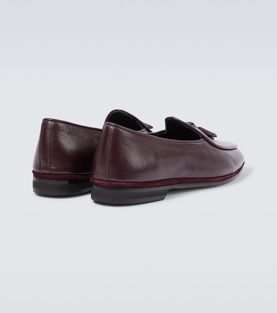 Marphy tassel leather loafers