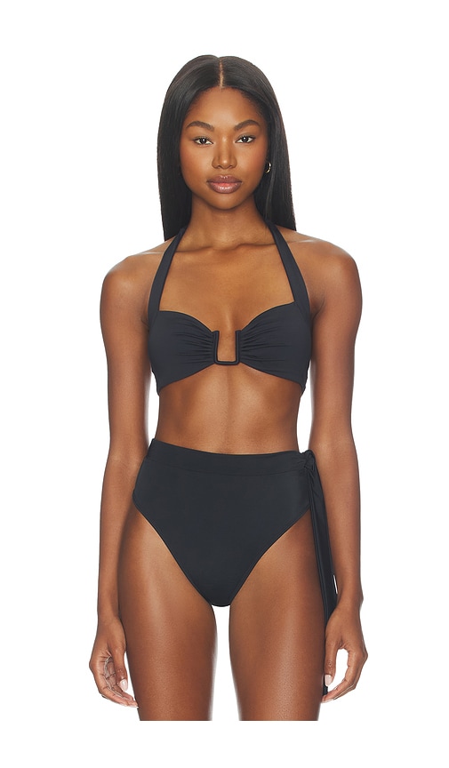 Away That Day Corfu Top in Black. - M also in L, S, XL/1X