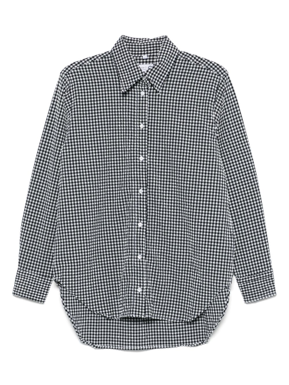 Chequered shirt - Black
