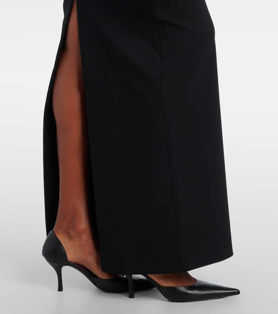 Joni crêpe gown