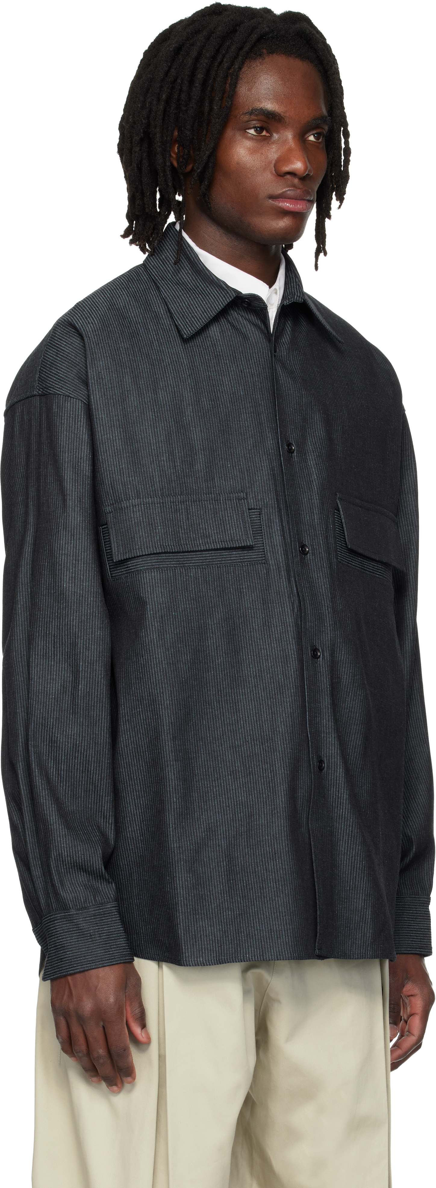 Blue Vincent Denim Shirt
