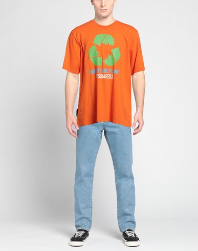 Man T-shirt Orange