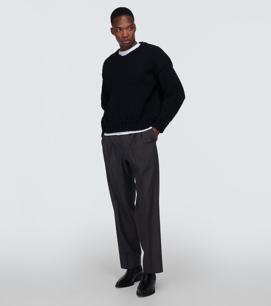 McCloud Slacks Santome wool-blend chinos