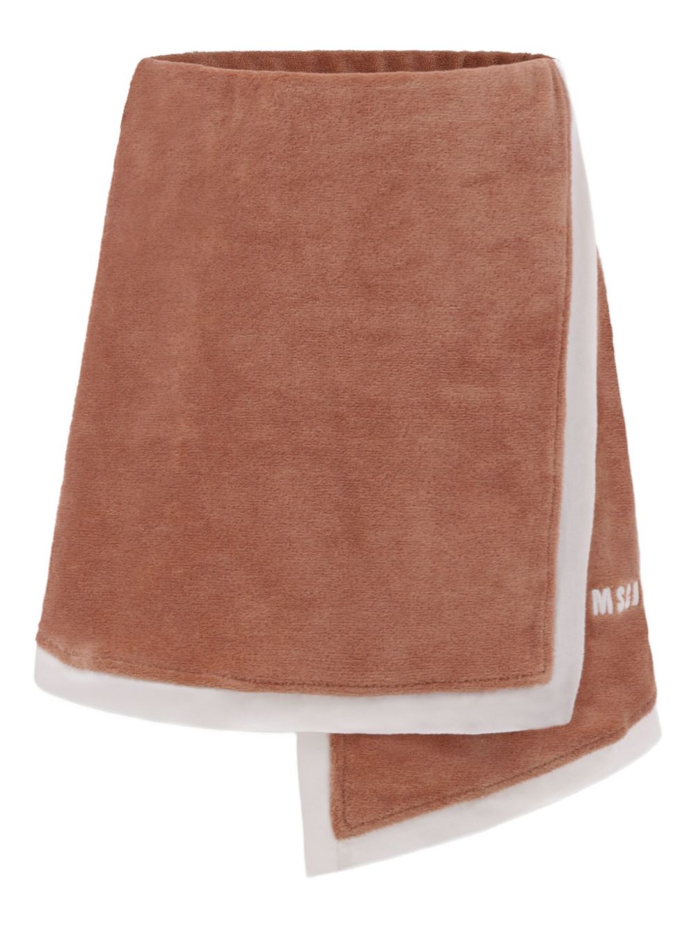 Terry-cloth skirt - Brown