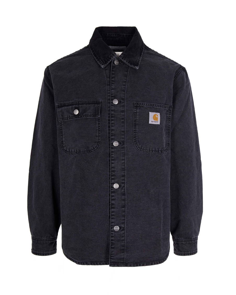 Black Regular Solid Shirt