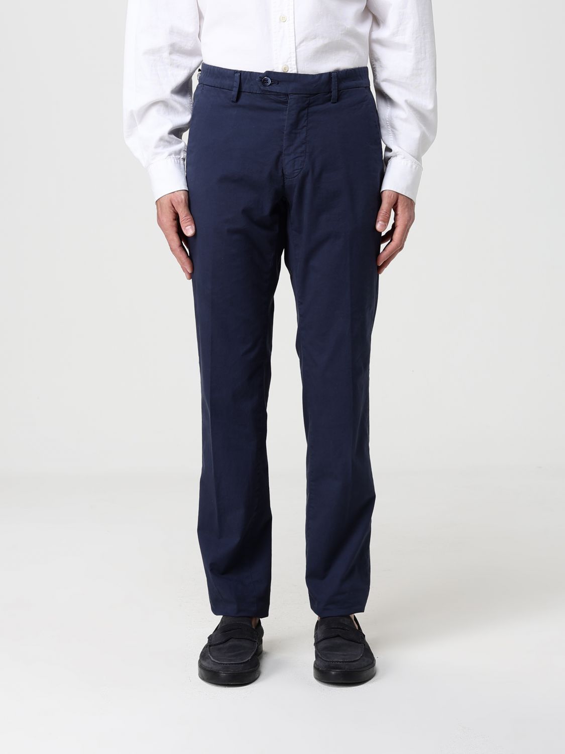 Pants Men color Navy