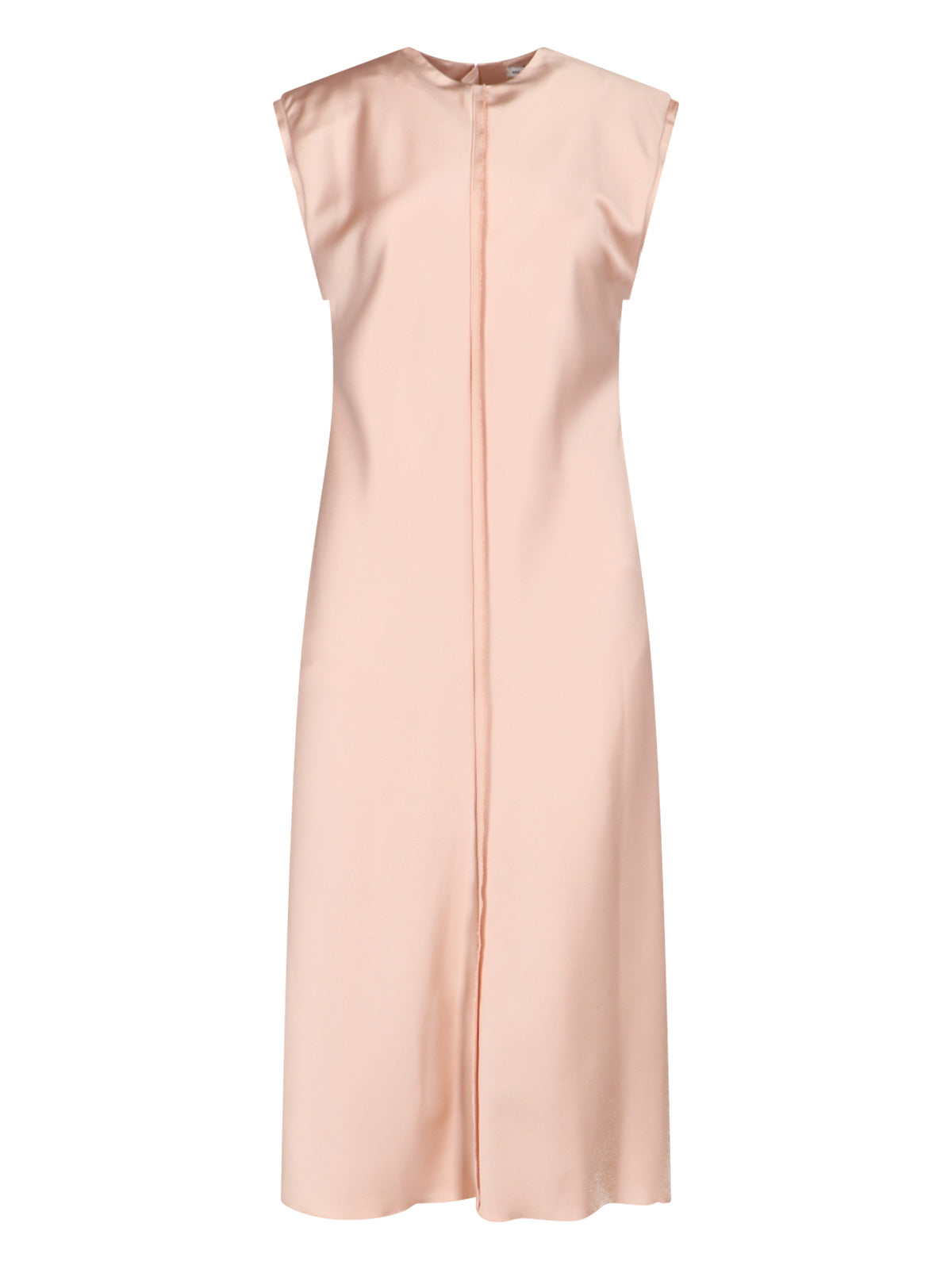Satin-Feel Mini Dress with Soft Lining
