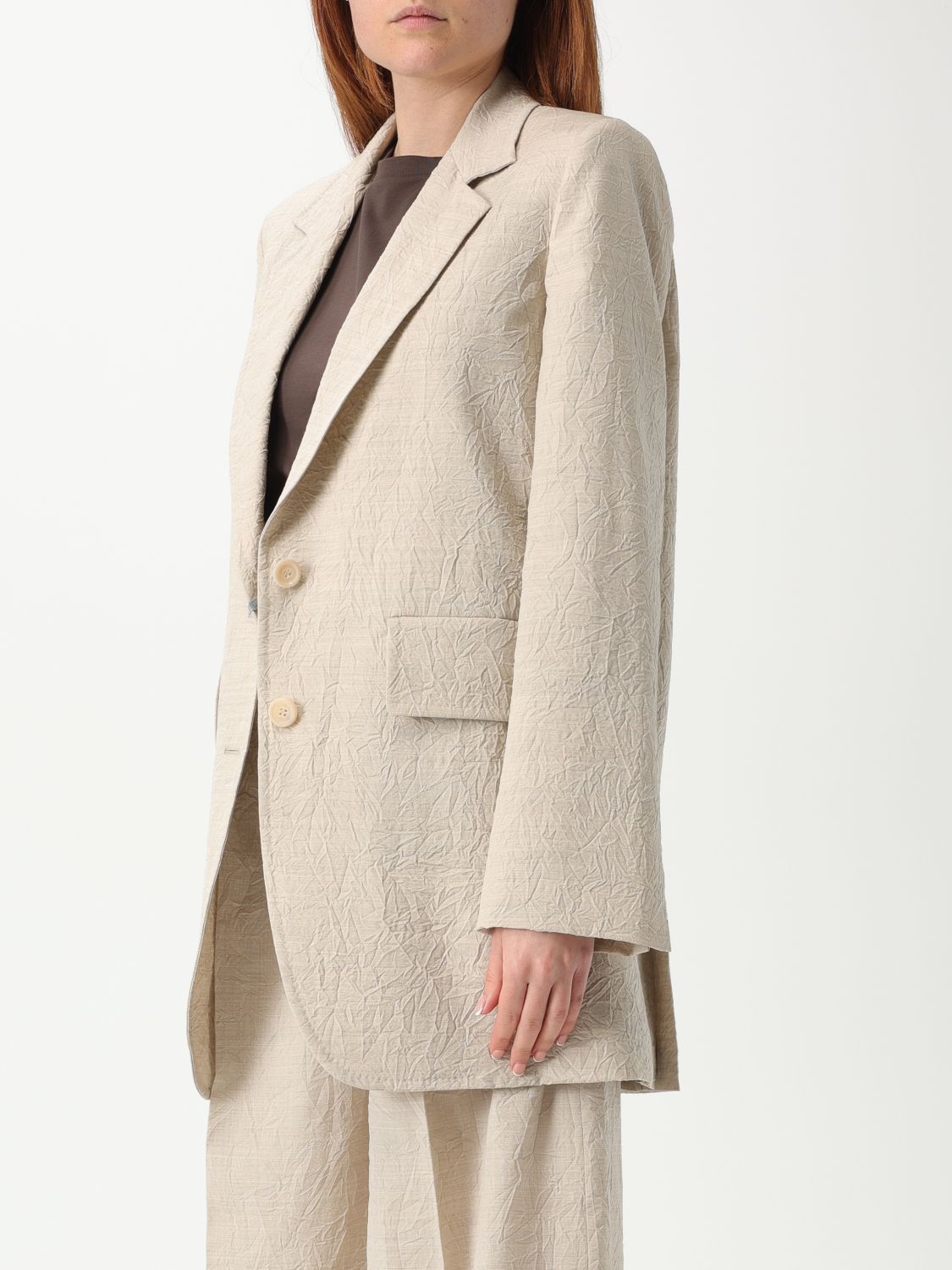 Blazer MAX MARA Woman color Beige