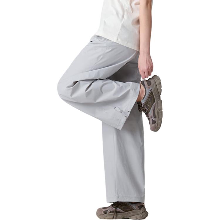 (WMNS) Woven Pants 'Grey'