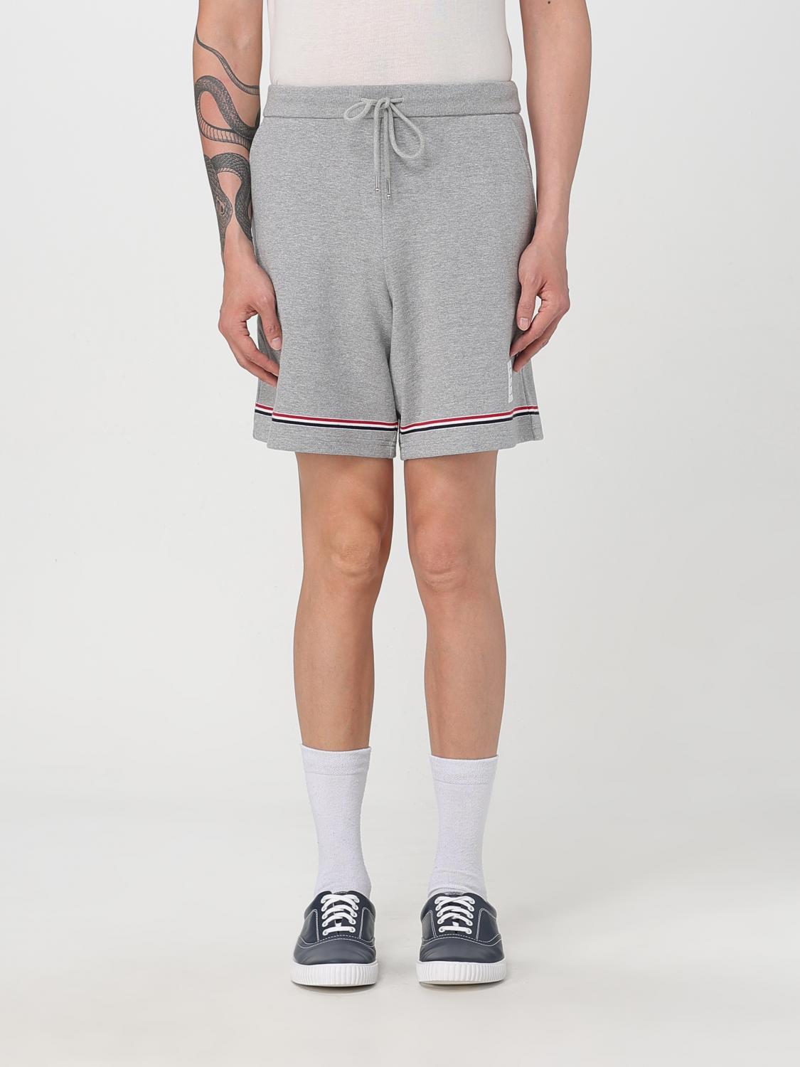 Mid-rise track shorts - Blue