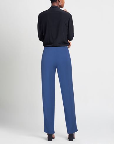 Woman Pants Blue Size 6 Acrylic, Viscose