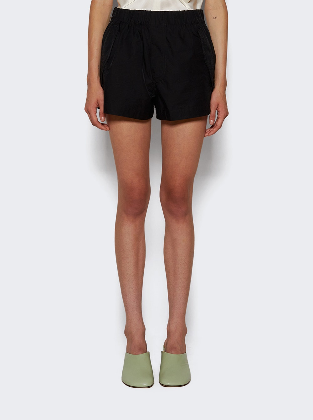 Drawstring shorts - Black