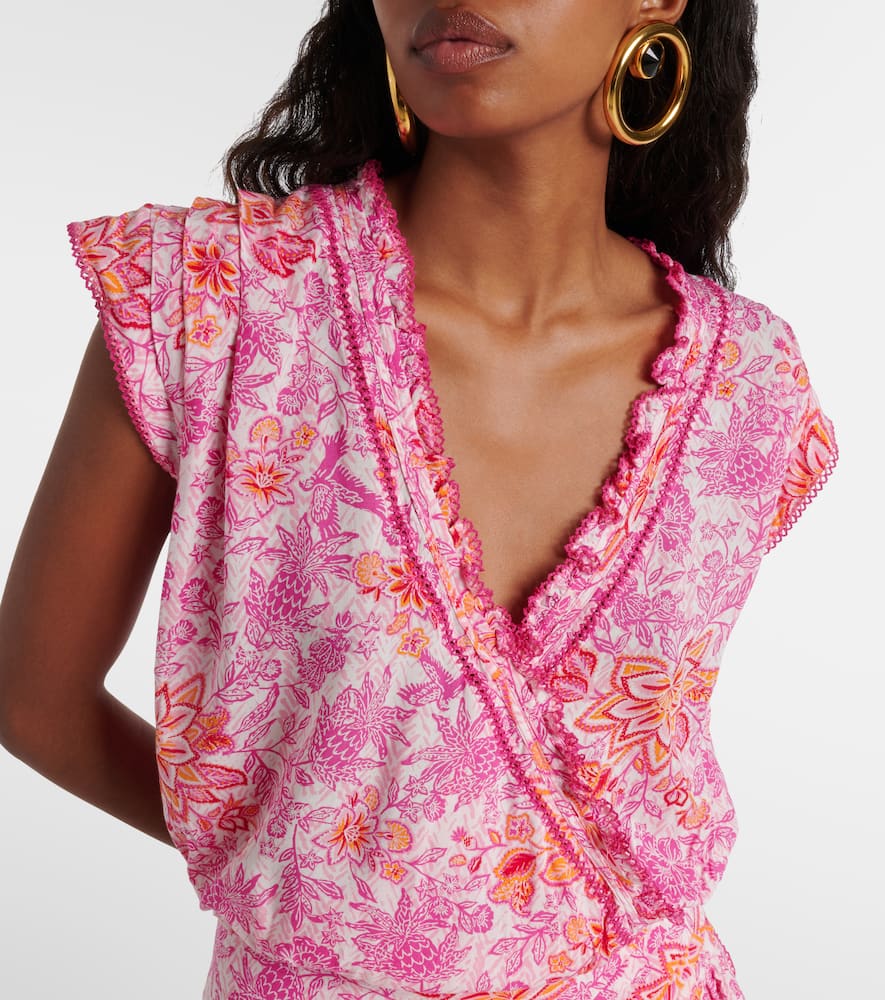 Poupette St Barth Printed minidress