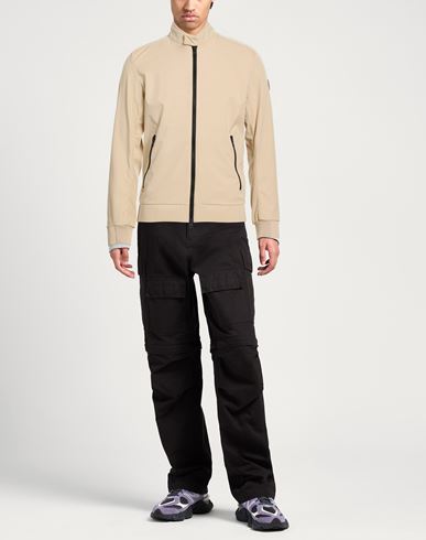 Man Jacket Sand Size 40 Polyester, Elastane