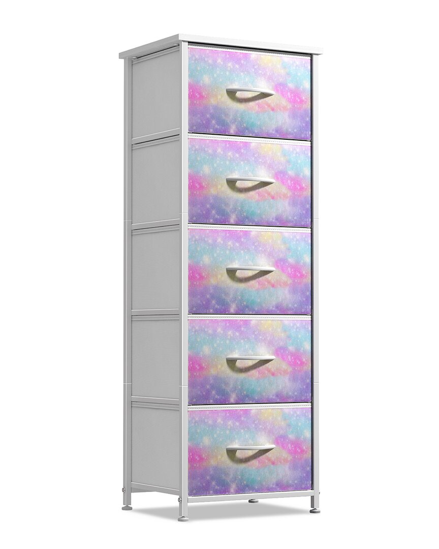 5-Drawer Tower Nightstand