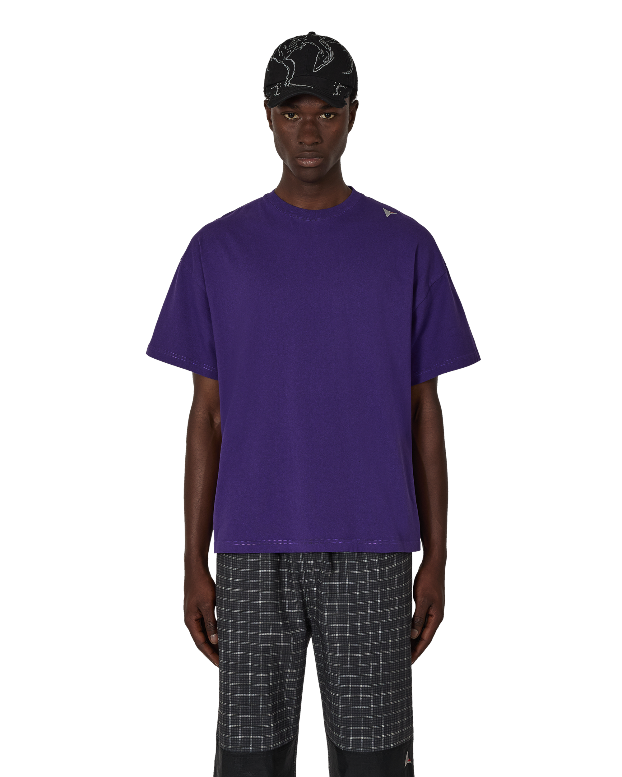 ROA Logo T-shirt Purple T-Shirts Unisex