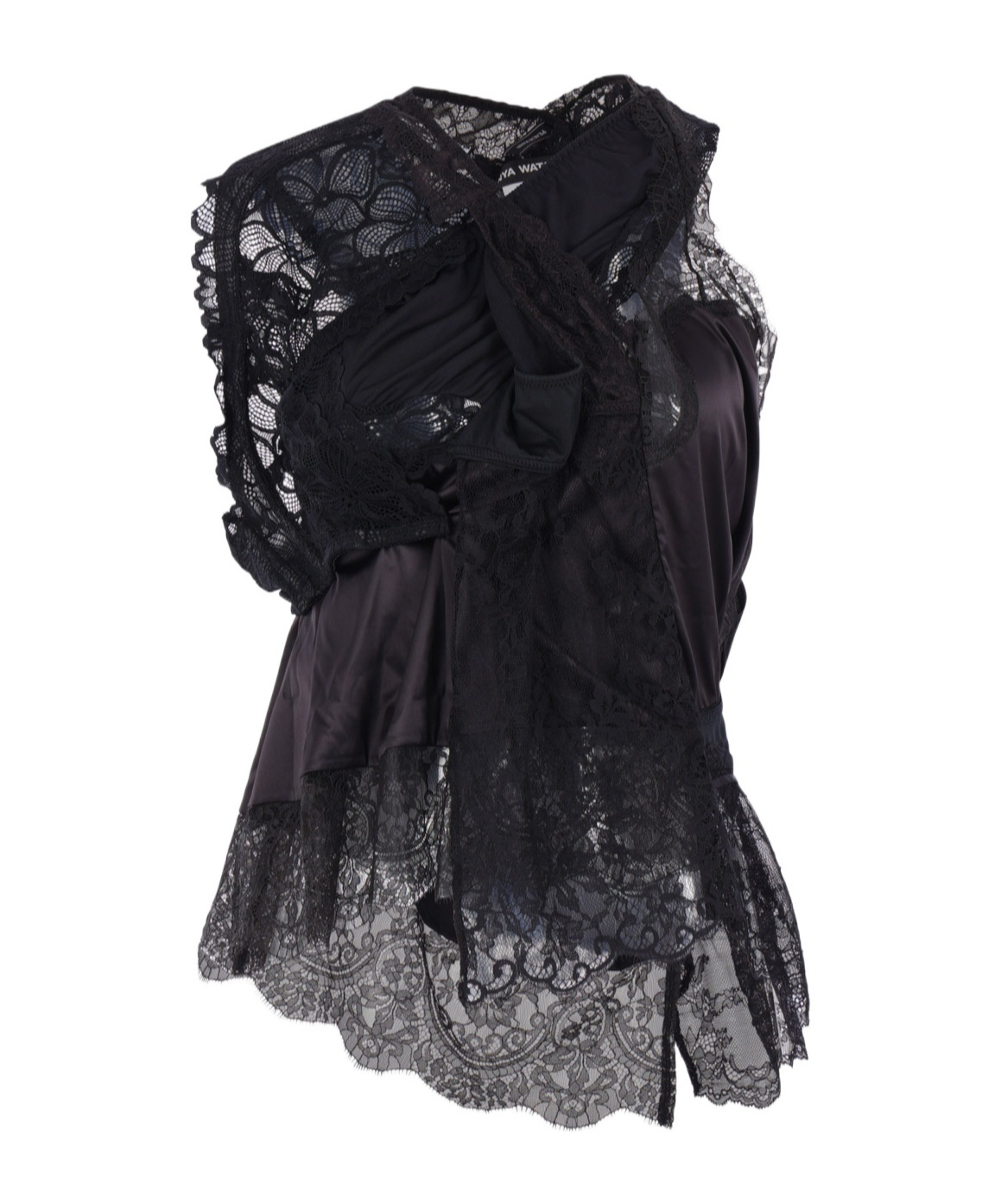 X Peach John V-hals kanten blouse
