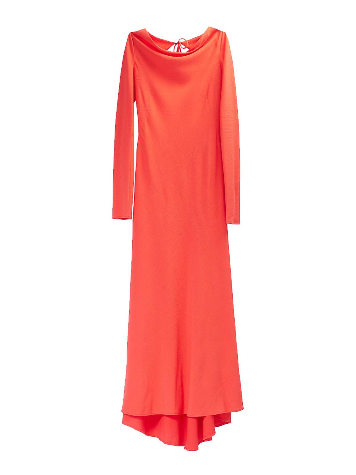 Long crack dress