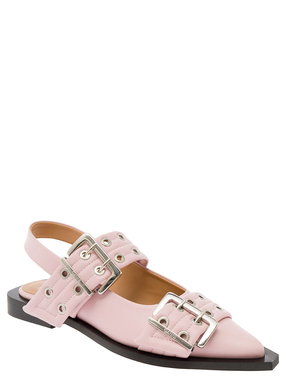Feminine Buckle Ballerina