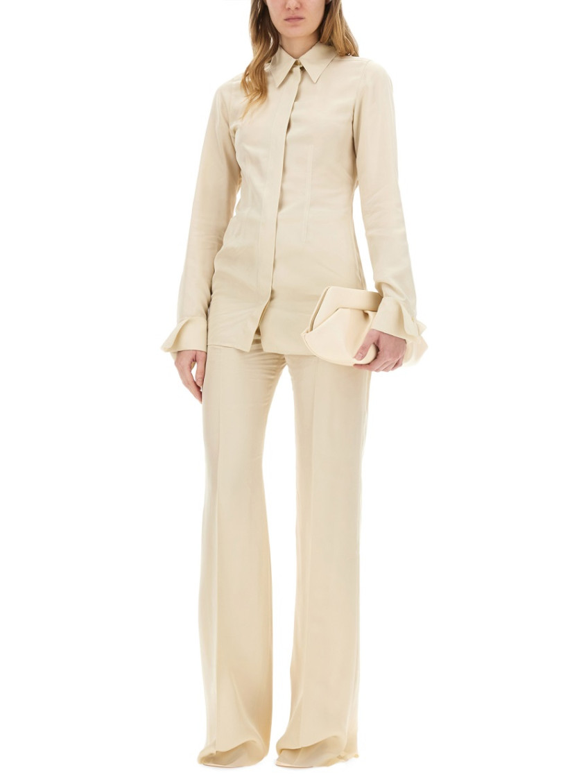 Teoria Beige Viscose Jacket