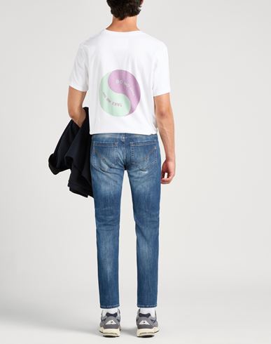 Man Jeans Blue Size 30 Cotton, Elastomultiester