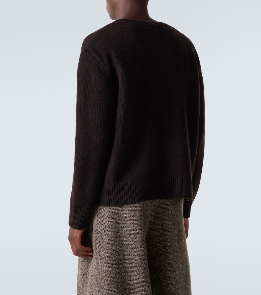 Wool and cashmere sweater