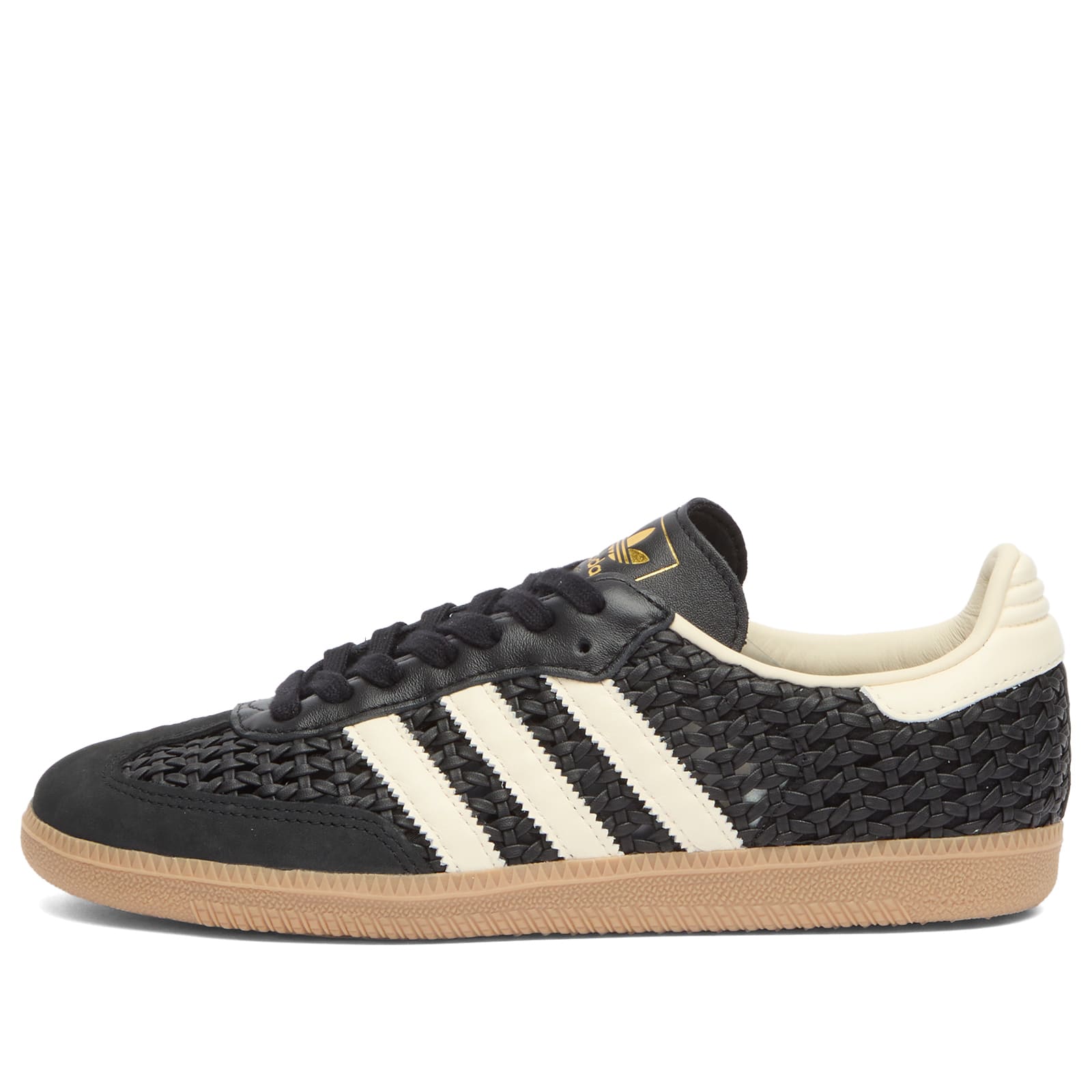 Women's Samba Og W Sneaker Core Black/Cream White/Gold Met