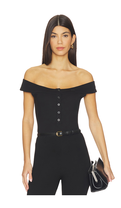 Gestuz X Barbie Midge Body in Black. L. Also in S, XXS