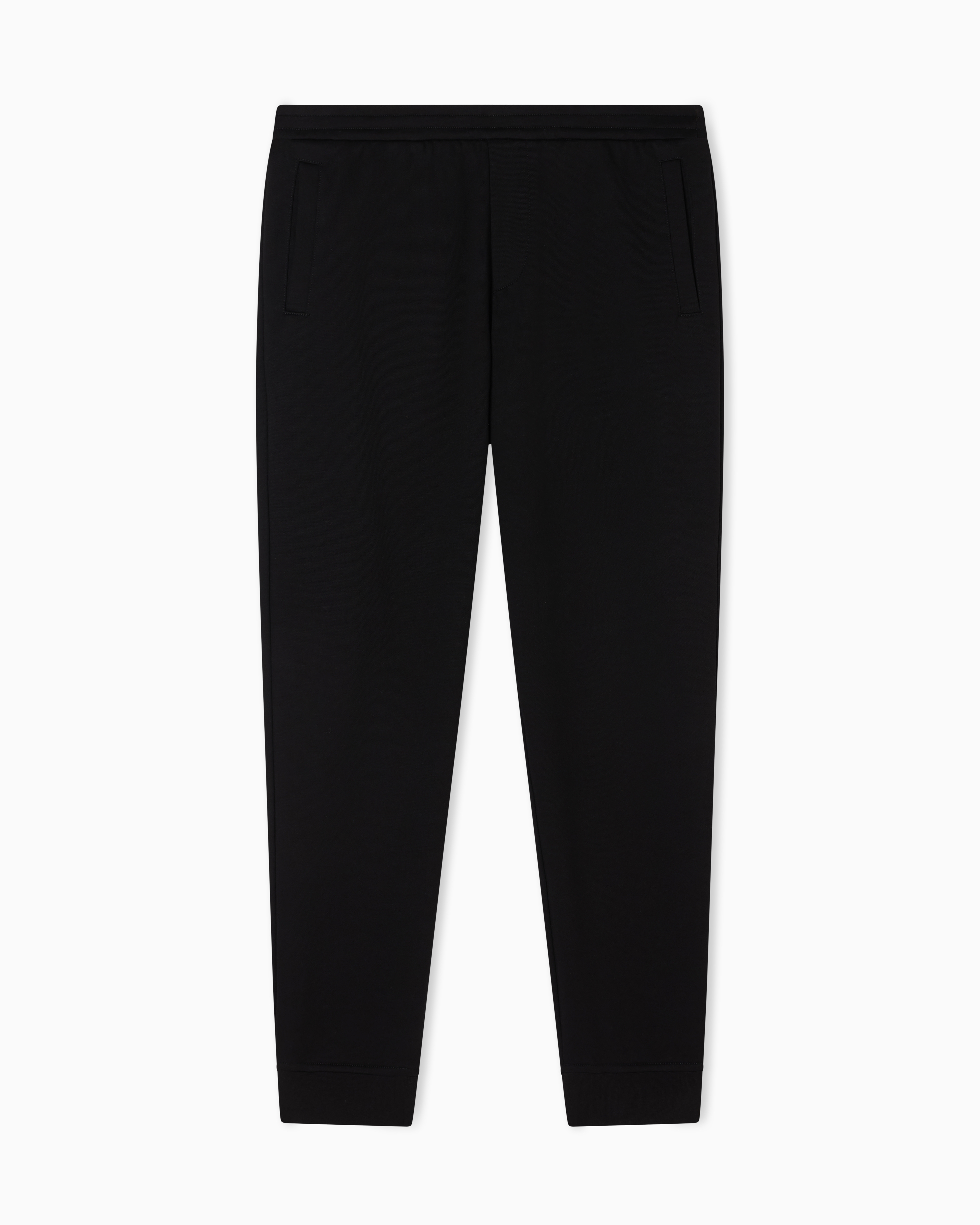 French terry cotton joggers