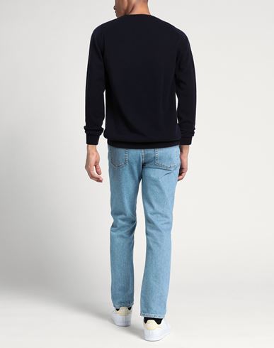 Man Sweater Midnight blue Size XL Wool