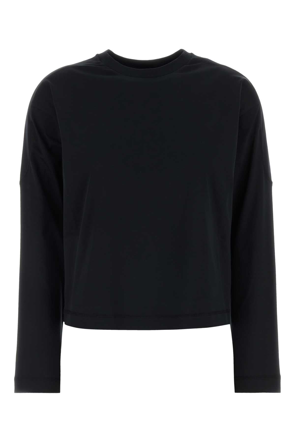Cotton T-Shirt — Black