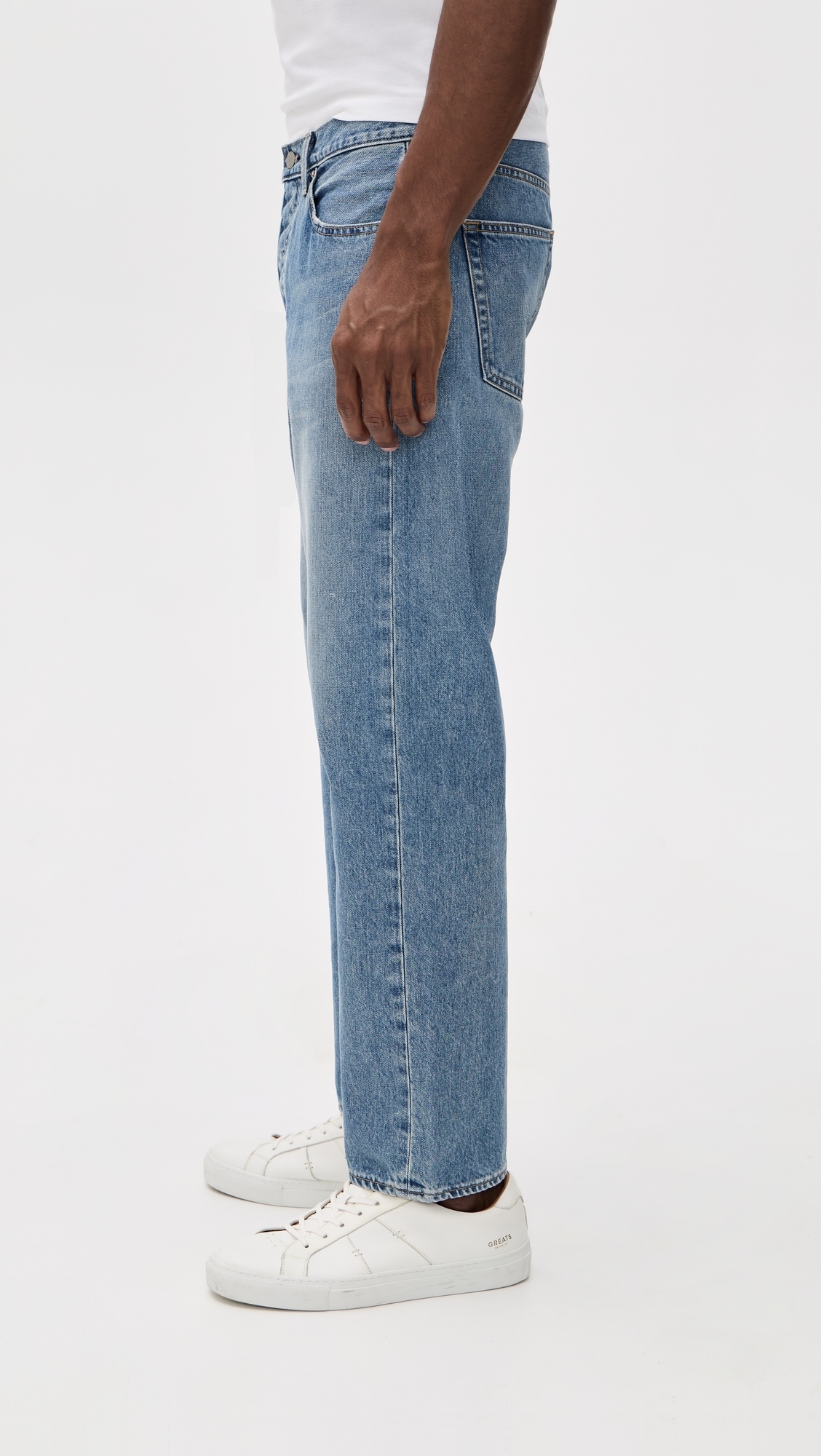 60s Straight Denim Jeans Vintage Indigo