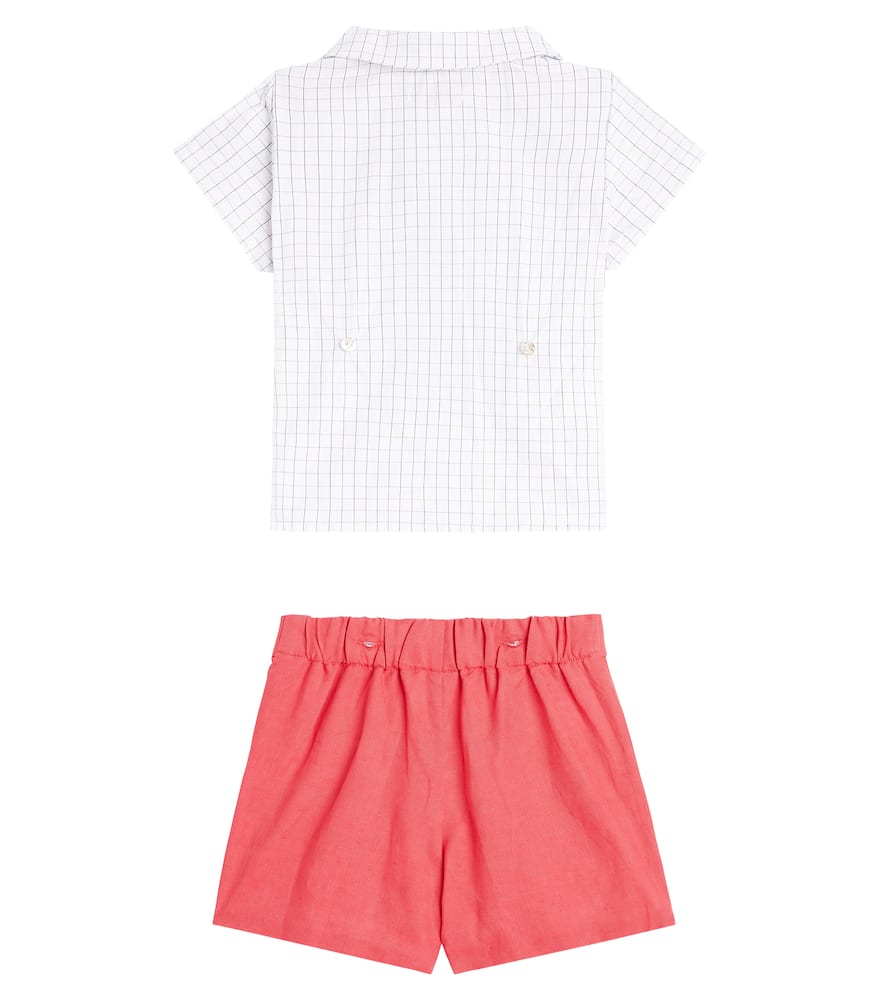 Baby Victor shirt and shorts set