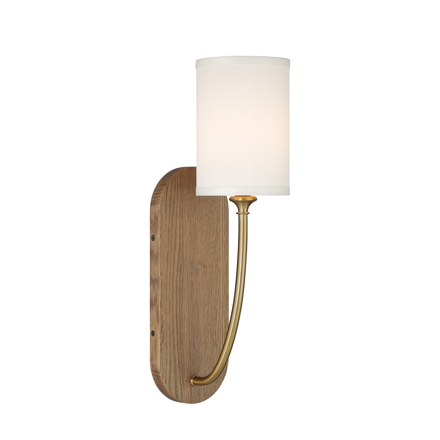 Vibrant Gold Wall Sconce from the Preston Collection