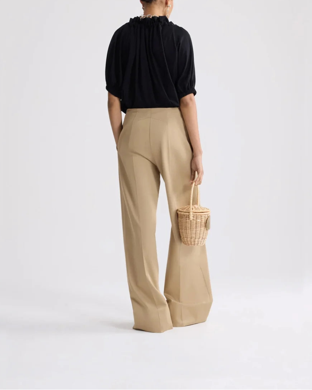 Drawstring T-Shirt in Organic Cotton