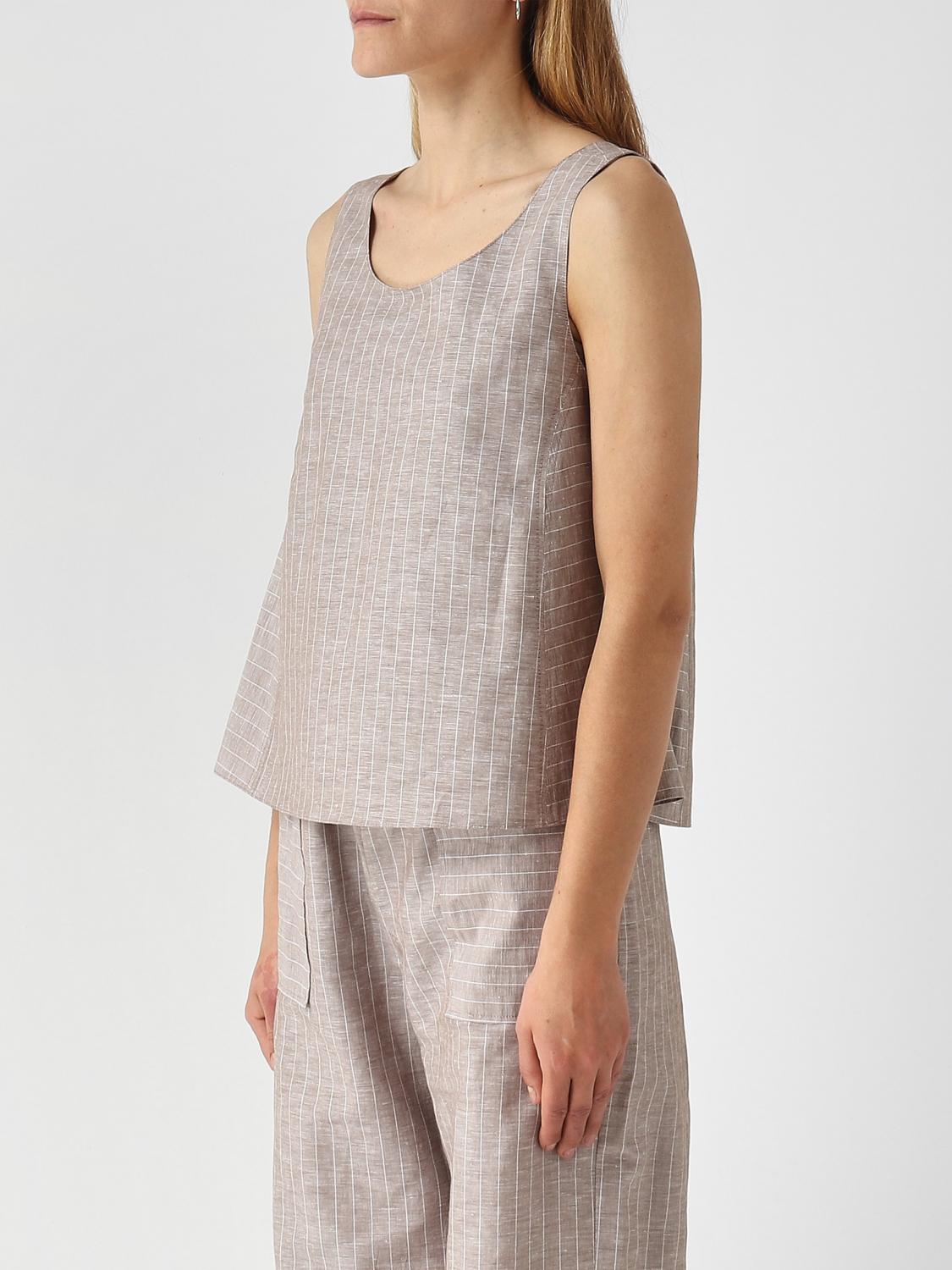 Top Woman color Grey