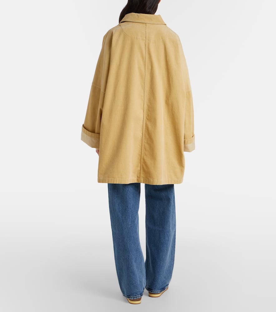 Bow barrel-leg jeans