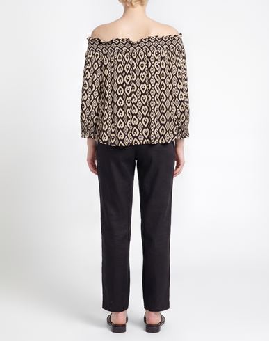 Gaudì Woman Top Cream Size 2 Viscose